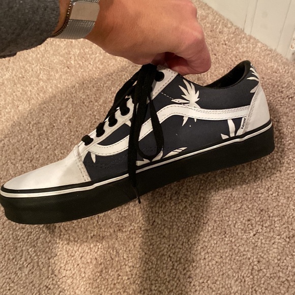 VANS OLD SKOOL CUSTOM MADE SHOE Size 9.5 - Picture 13 of 17